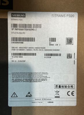SIEMENS 7MF03501ML015MM2-Z 압력 트랜스미터