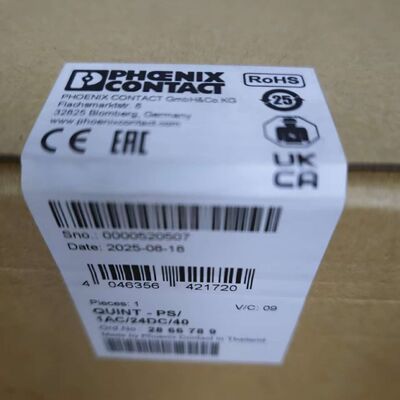 Phoenix Contact QUINT-PS/1AC/24DC/40(2866789) 단상 DIN 레일 전원 공급 장치
