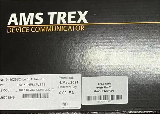 TREXLHPKLWS3S 에머슨 디바이스 커뮤니케이터 플러스 통신 모듈, HART, (리온), IS, 무선, 표준 지원 (3년)