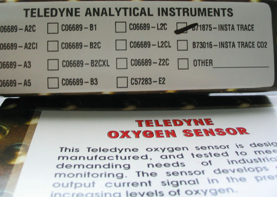 B71875 INSTA TRACE TELEDYNE 산소 분석기 연료전지