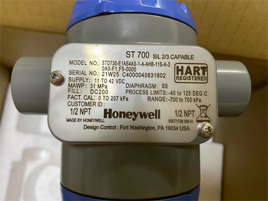 압력차별 HONEYWELL 송신기 스마트 라인 STD700 STD730-E1AS4AS-1-A-AHB-11S-A-30A0-F1 F5-0000 STD730