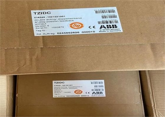 V18345-1010551001 ABB 밸브 포지셔너 TZIDC 전기 공기