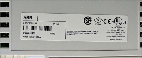 3BSE008516R1 AI810 ABB 아날로그 입력 모듈 8 채널