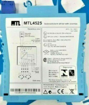 MTL4525 MTL 계기 전자기 경보 장치 MTL4500 MTL5500 시리즈