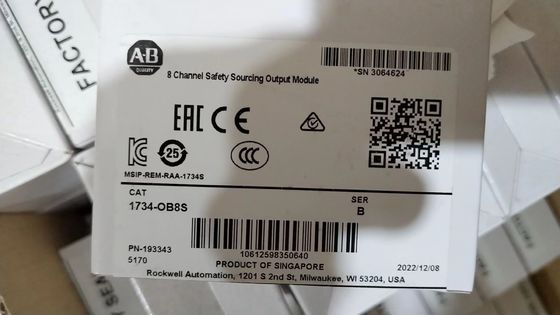 24VDC 앨런 브래들리 1734-OB8S 포인트 I/O 안전 I/O 모듈