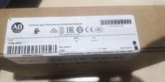 1756-RM2 ALLEN BRADLEY PLC 제품 제어 로직스 리던스 모듈