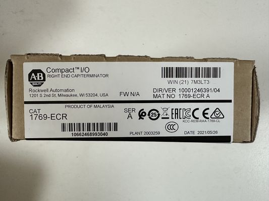1769-ECR ALLEN BRADLEY PLC 제품 컴팩트 로직스 오른쪽 끝 캡