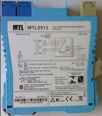 MTL5513 MTL 기기 스위치 근접 감지기 인터페이스 안전 장벽 최대 10.5 V