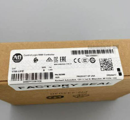 1756-L81E ALLEN BRADLEY 제어기 로직스 5580 제어기 50 볼트 연속