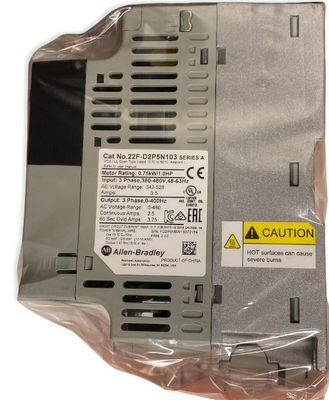 22F-D2P5N103 ALLEN BRADLEY 파워플렉스 4M- 0.75 kW (1 hp) AC 드라이브