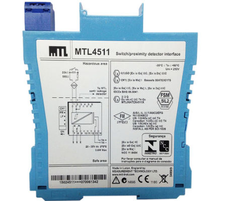 MTL4511 MTL 기기 스위치/근접 감지기 인터페이스 1채널, 선 결함 감지