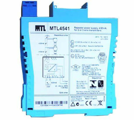 MTL4541 MTL 기기 리피터 전원 공급 4/20mA HART 2 또는 3 와이어 송신기