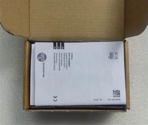 IFM PQ3834 Pneumatics III 보호 클래스 2 출력용 압력 센서