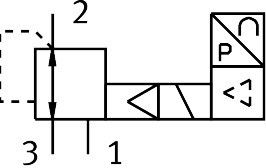 Festo MPPE-3-1/8-6-420-B 비율 압력 조절 밸브 Pneumatic 연결 G1/2