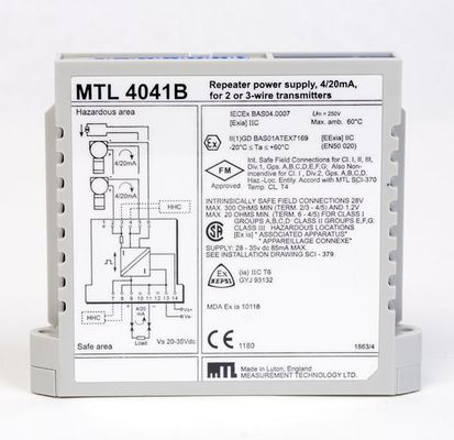 MTL4041B MTL 기기 1 채널 반복 전원 공급