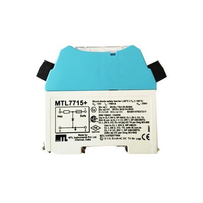 MTL7715+ MTL 기기 DIN 철도 장착 안전 장벽