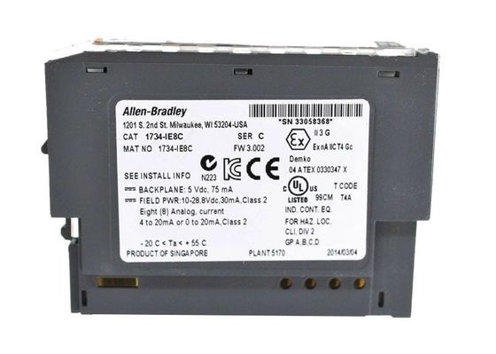 앨런 브래들리 1734-IE8C POINT I/O 전류 신호용 아날로그 입력 모듈