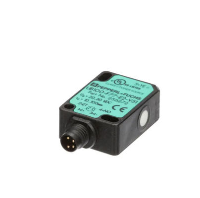 페퍼럴 퓨치스 초음파 직접 탐지 센서 UB100-F77-E2-V31 응답 지연 ≤ 50 ms 질량 10 g