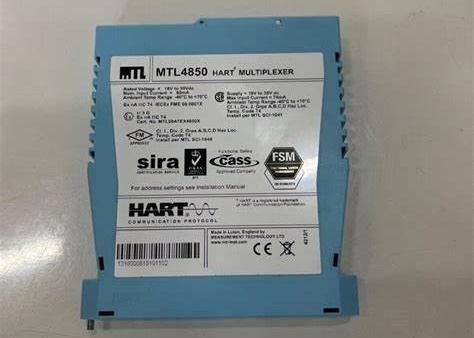 MTL4850 MTL 계기 HART 멀티플렉서 HART rev 5 7 한 채널