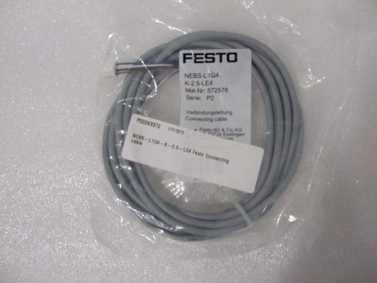 Festo 연결 케이블 NEBS-L1G4-K-2.5-LE4 레이블 소지