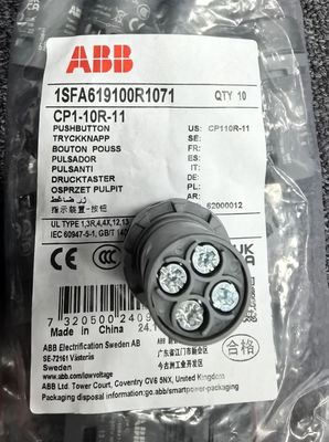 내구성 있고 신뢰할 수 있는 CP1-10R-11 ABB 산업용 버튼