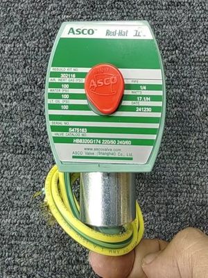 24 VDC 입력 공급 등급 ASCO 8262G262 Red-Hat II 직역 전자기 밸브 전자기 가동 유형