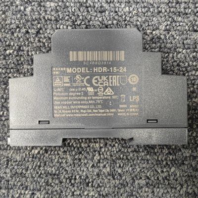 MEAN WELL HDE-15-24 철도 전원 공급 원본 및 밀폐 1.47 KG
