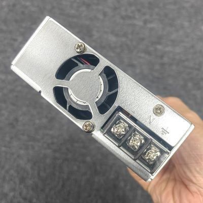 평균 웰 HRP-450-48 48Vdc 9.5A PFC 전원 공급 8 아날로그 출력 컴팩트 100mm x 100mm x 100mm 크기