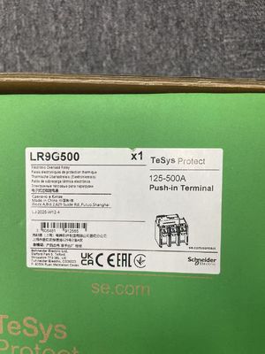 슈나이더 LR9G500 전자 열 과부하 릴레이