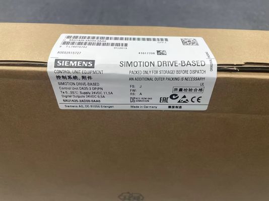 Siemens 6AU1425-2AD00-0AA0 프로그래머블 모션 컨트롤러 1/2-14 NPT 공정 연결 및 S2 사이즈의 접촉기