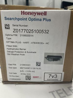Honeywell 2108b2001H Searchpoint Optima Plus 가스 감지기 320r/min 정격 속도 1/4" NPT 공정 연결