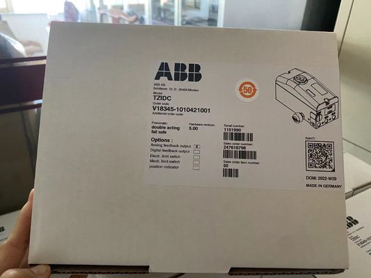 ABB V18345-1010421001 TZIDC 전자 공압식 포지셔너