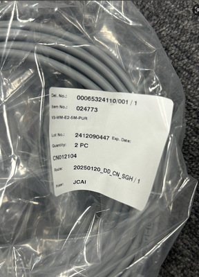 페퍼럴+푸크스 V3-WM-E2-5M-PUR 여성 코드 세트 M12 3-핀