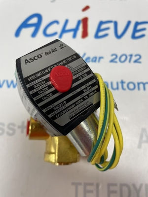 ASCO 8321G001 125DC 3면 구리 1/4인 소레노이드 밸브