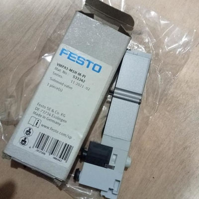 Festo 공압 솔레노이드 밸브 VMPA1-M1H-E-PI