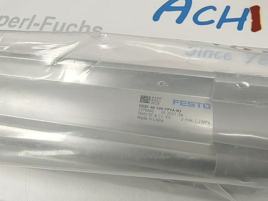 Festo DSBC-40-100-PPVA-N3 정밀 설계 ISO 표준 프로파일 실린더