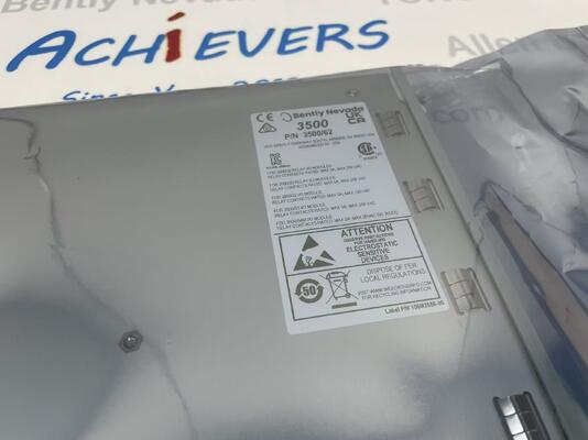 벤틀리 네바다 3500 - 62 프로세스 변수 모니터