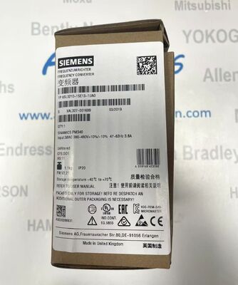 SIEMENS 6SL3210-1SE13-1UA0 고성능 인버터