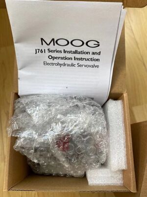 MOOG J761-003 전기수압서보 밸브