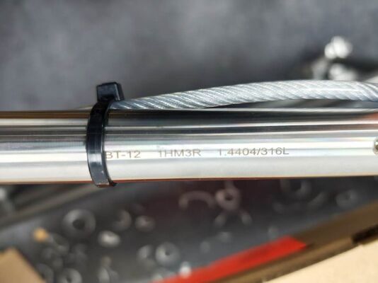 신뢰할 수 있는 유도 레이더 레벨 트랜스미터 Endress Hauser FMP56-2PN9/0