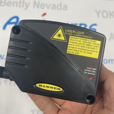 배너 LT3PILVQ 고밀도의 반사 레이저 비행 시간 센서