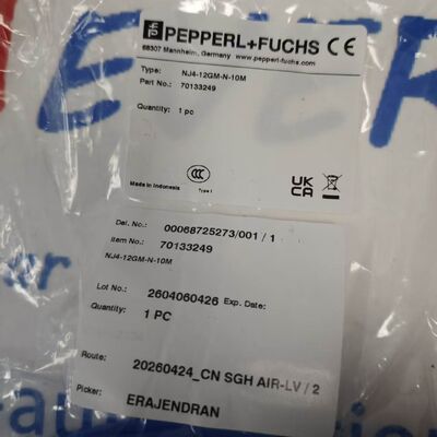 Pepperl+Fuchs NJ4-12GM-N-10M M12 플러시형 NAMUR 유도형 근접 센서