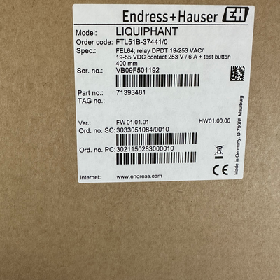 E+H FTL51B-37441/0 액체동물 FTL51B 확장 탐사 기동 조정 포크 레벨 스위치