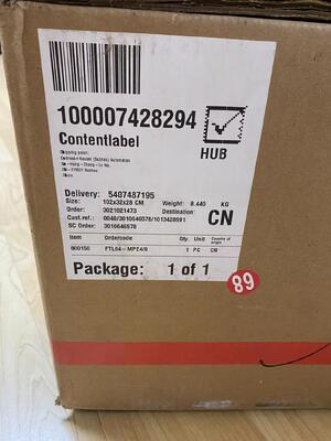 E+H FTL64-MPE4/0 고온 진동 음차 포인트 레벨 스위치