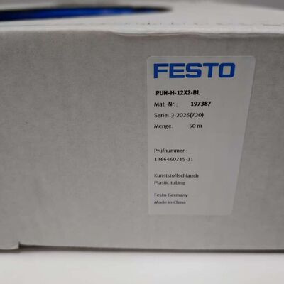Festo PUN-H-12X2-BL 고압 폴리우레탄 공기 호스