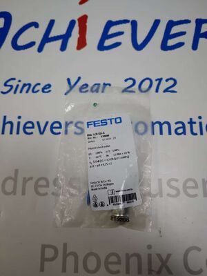Festo HGL-1/8-QS-6 조종식 체크 밸브