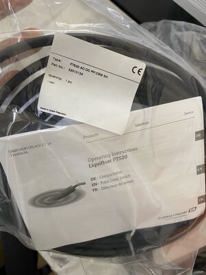 E+H FTS20 Liquifloat 플로트 포인트 레벨 스위치