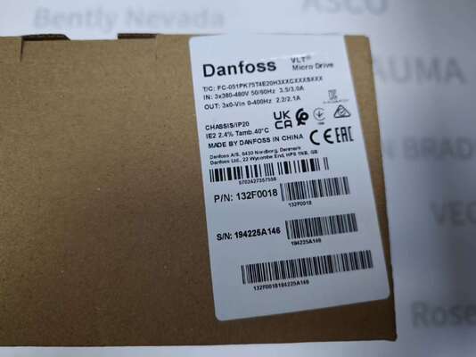 Danfoss 132F0018 VLT FC51 마이크로 드라이브 가변 주파수 드라이브