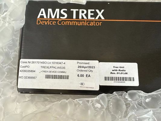 TREXLFPKLWS3S EMERSON TREX 장치 통신기 BAG HART 및 FOUNDATION 필드버스 응용 프로그램을 포함합니다.