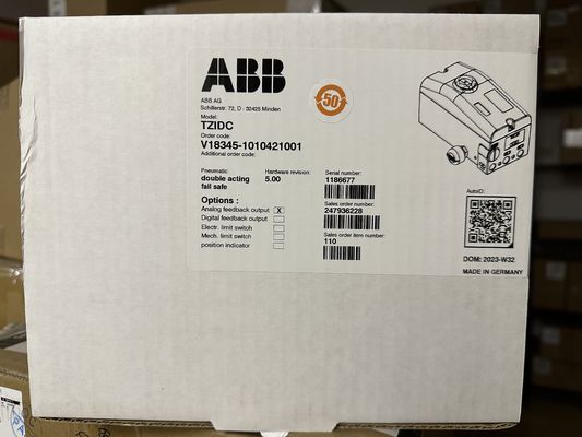 V18345-1010421001 V18345 ABB 밸브 포지셔너 TZIDC 전기 공기 포지셔너